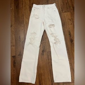 light pink blush 90 baggy jean